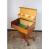 Designerska szafka teak do salonu.